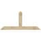 Ekena Millwork Portland Rough Sawn Timber Gable Bracket, Douglas Fir, 72"W x 33"H x 6"D x 6"F, 11/12 Pitch GBW072X33X0606POR00RDF - alternate 1
